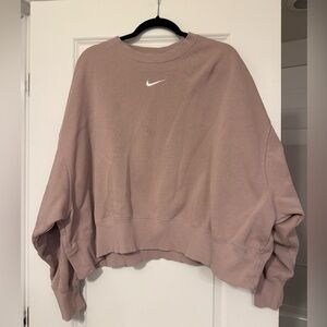 Women’s Nike fleece, oversized sweatshirt, like new